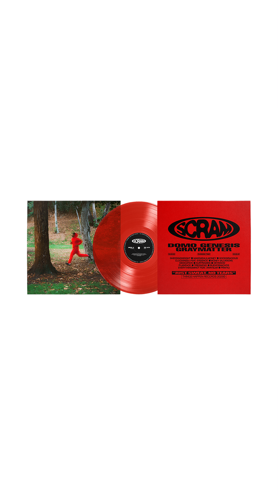 SCRAM! (Transparent Red Vinyl)
