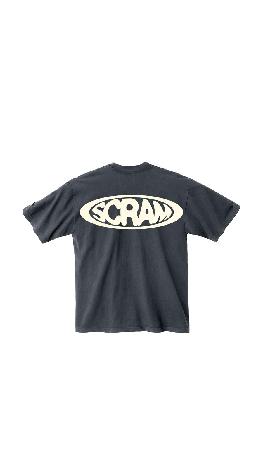 SCRAM! Logo Slate Blue Tee