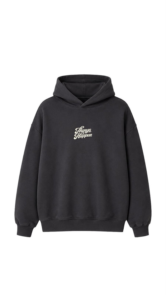 SCRAM! Logo Slate Blue Heavyweight Hoodie